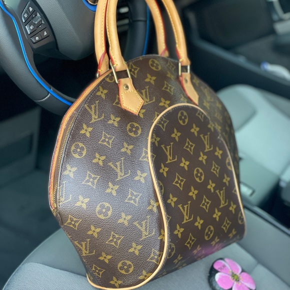 🌸NEW Vachetta💖Auth Louis Vuitton Ellipse tote MM - Picture 5 of 16